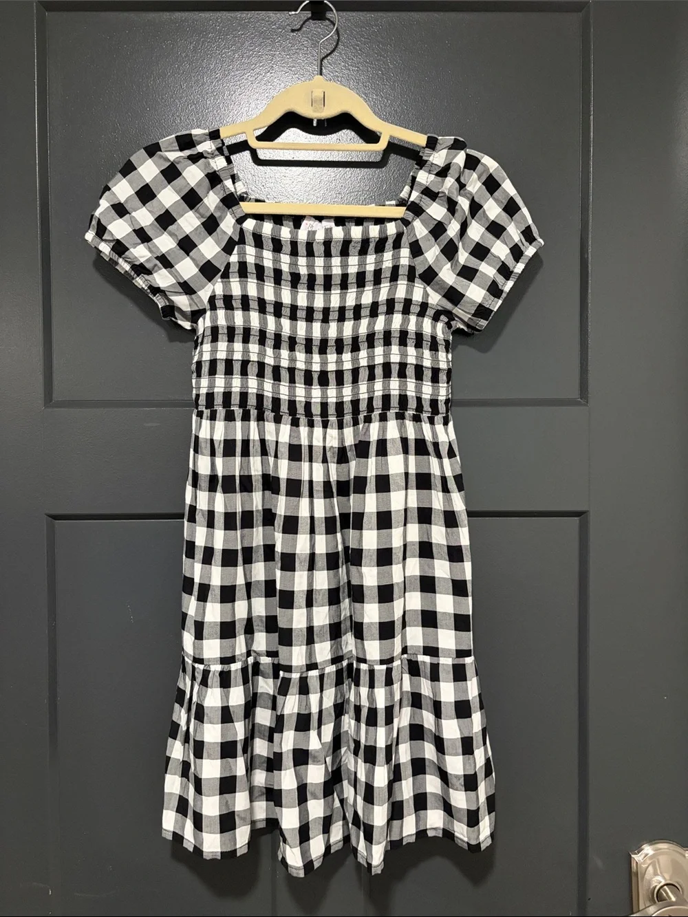 NWOT Girls Gingham Dress